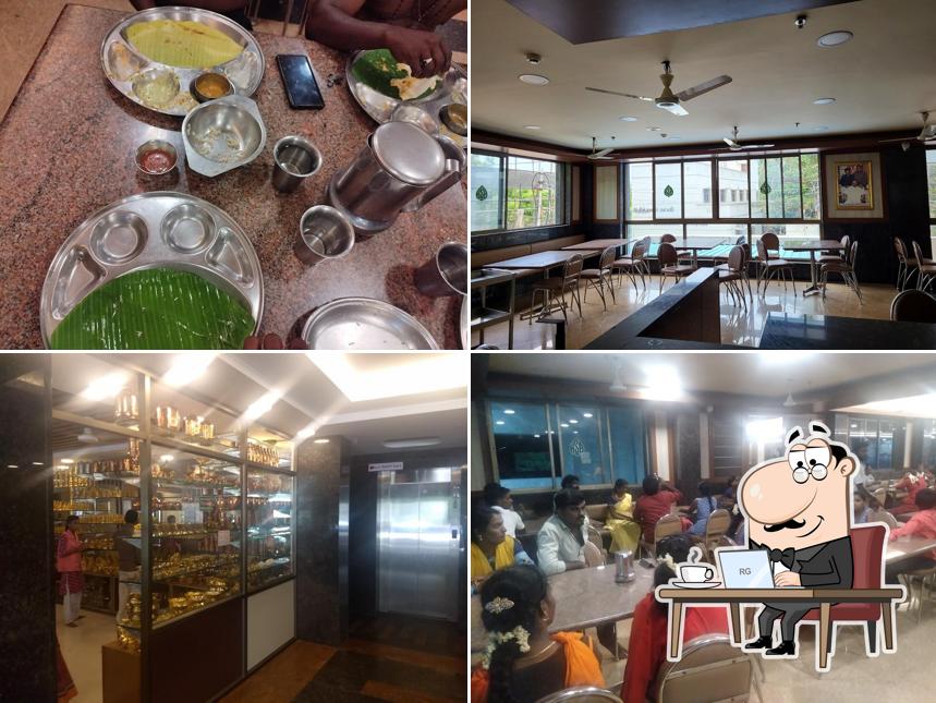 Check out how Hotel Saravana Bhavan looks inside