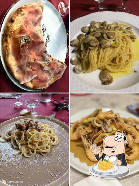 Spaghetti alla carbonara al Il Cantuccio