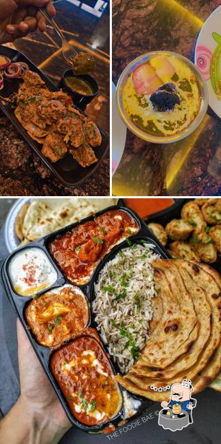 Food at Jyani Restaurant and swimming pool