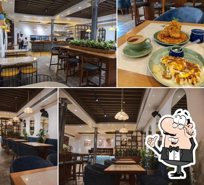 The interior of Kuckeliku Breakfast House