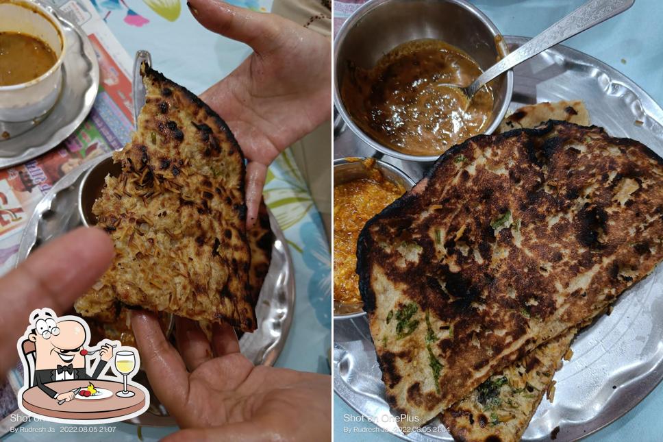 Food at Kuldeep Dhaba