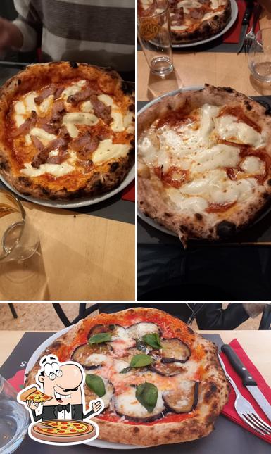 Ordina tra le molte varianti di pizza