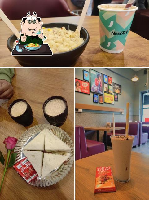 Macaroni and cheese at Nescafe - Best Cafe in Rajkot