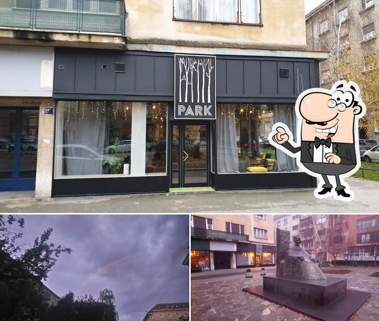 Goditi la vista dagli esterni di Pizzeria Park