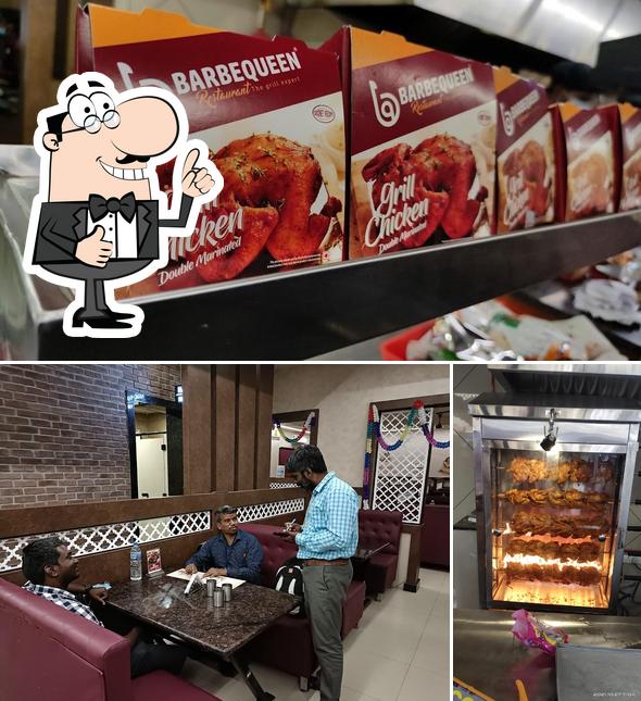 Look at the image of BARBEQUEEN RESTAURANT(SAIBABA COLONY)