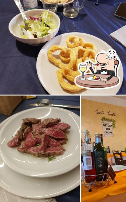 Platti al Bar Trento e Trieste "dalla Lisa”
