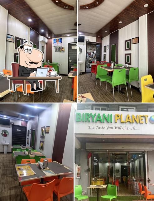 Check out how Biryani Planet looks inside