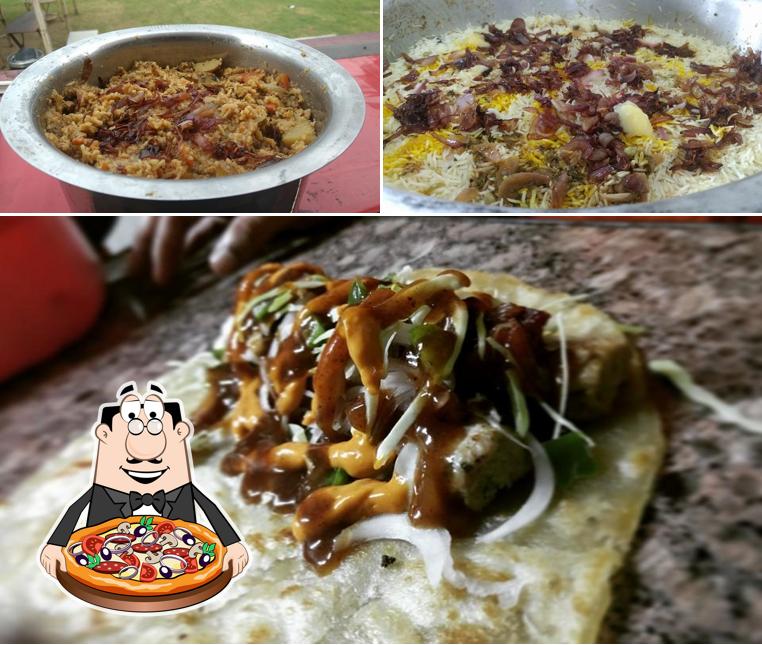 Get pizza at Hunger Cycle