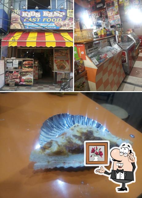 The interior of Kids Kamp Fast Food