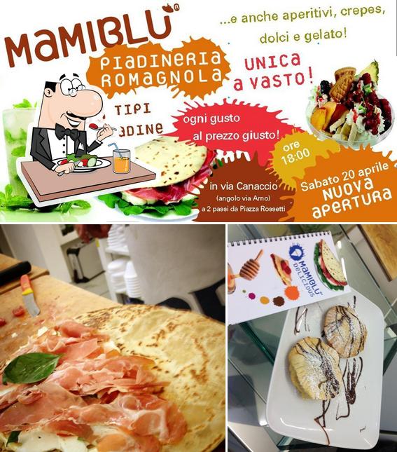 Cibo al Mamiblu gelateria