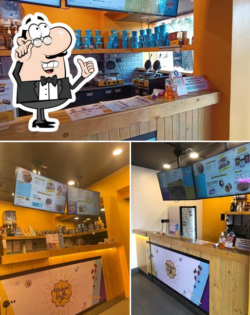 The interior of The Belgian Waffle Co