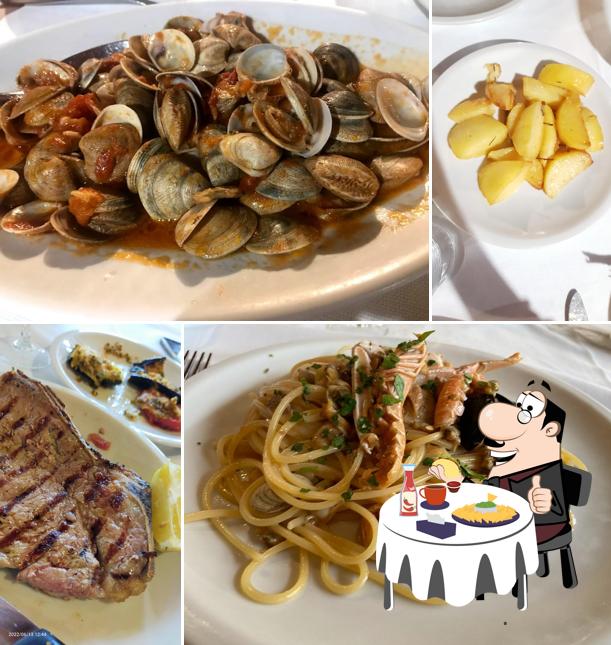 Piatto di formaggi al Trattoria La Rocca Di Prenna Franco