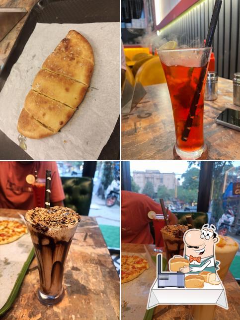 Garlic bread at White Hart Pizza