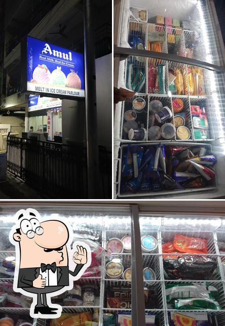 Look at the photo of Amul Parlour