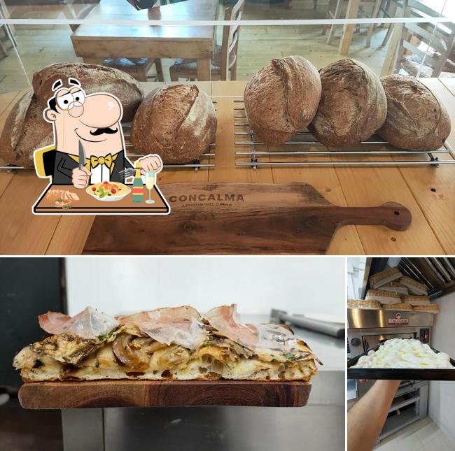 La immagine di cibo e interni da Pizzeria Concalma (pizza al taglio)