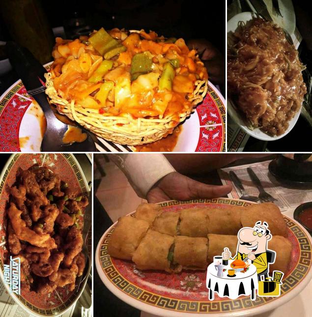 Food at Chung Hua Restaurant