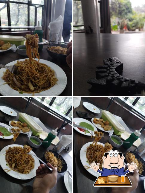 Food at The Garden Restaurant