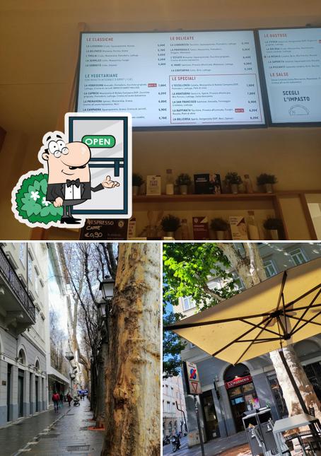 Gli esterni di La Piadineria
