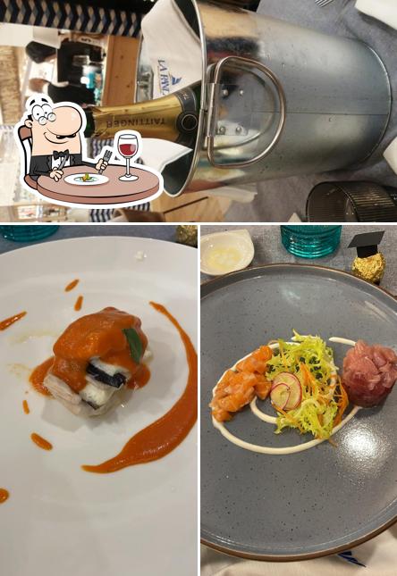 La immagine della cibo e birra di La Randa