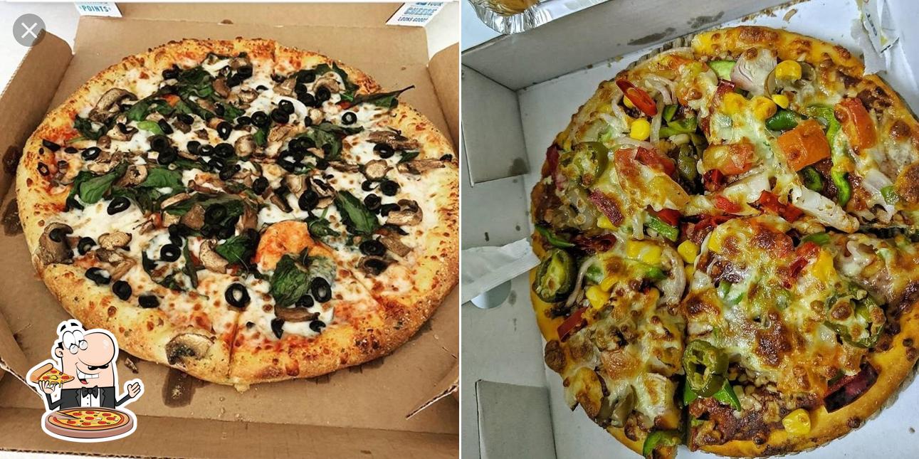 Order pizza at Pizza hub+