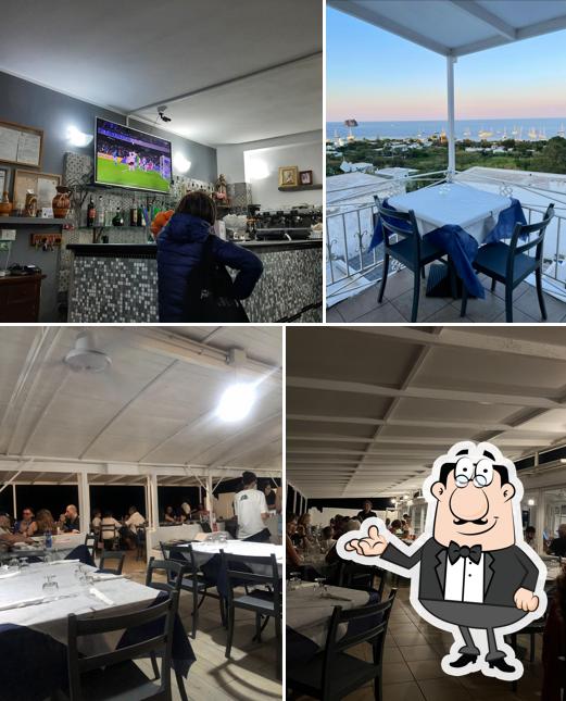 Gli interni di Da Luciano