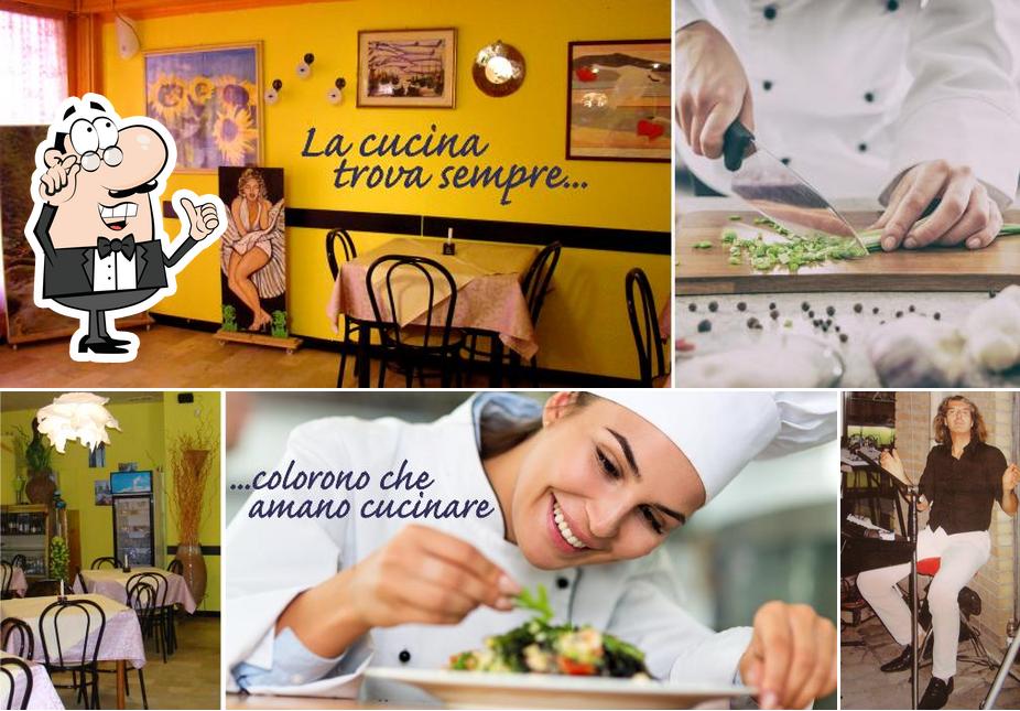 Gli interni di Nuova Osteria del Teatro