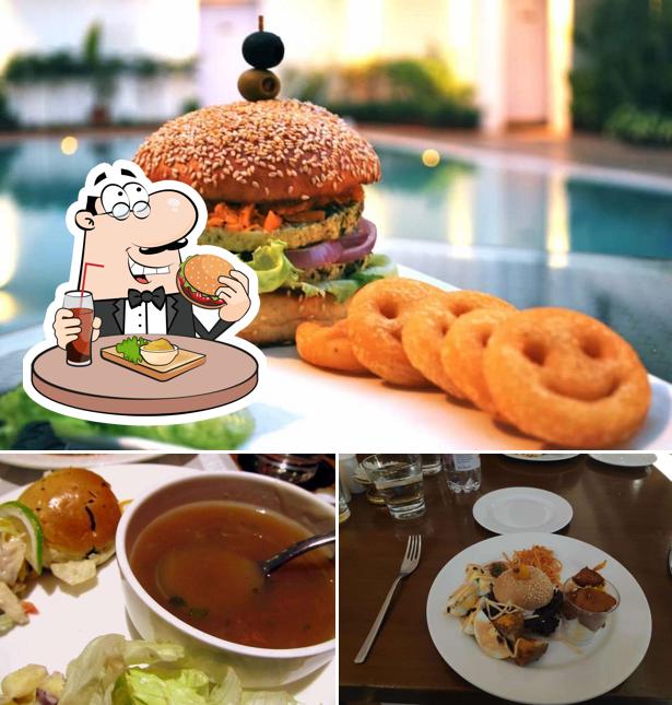 Get a burger at Mythh - HHI