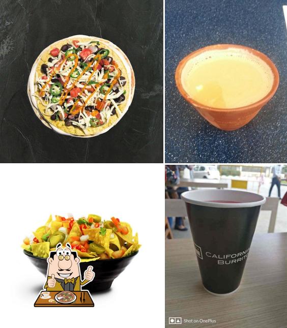 Pick pizza at California Burrito Mexican Kitchen @ Embassy Tech Village