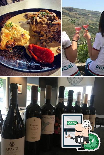 La foto della esterno e cibo di Chez Pierrot