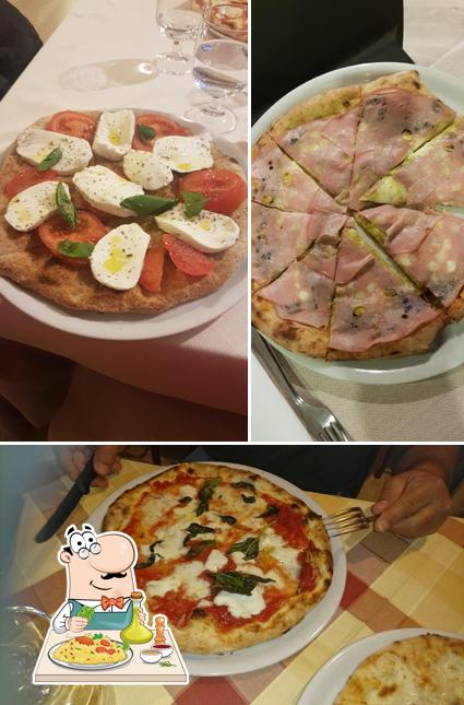 Cibo al Pizzeria Trattoria Dal Ghiottone