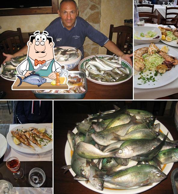 Salmone grigliato al I Moschettieri