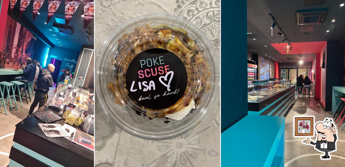 Gli interni di Poke Scuse - Rimini
