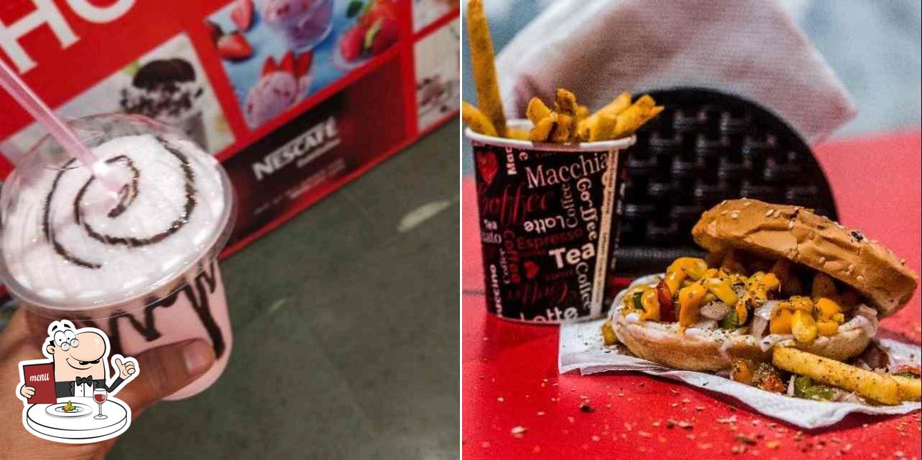 Food at Red Hot Grillz