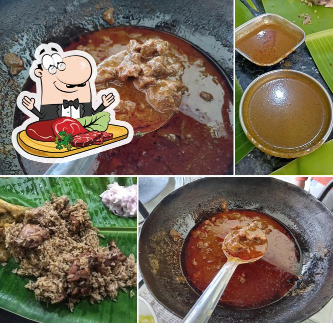 Get meat meals at Thennagam