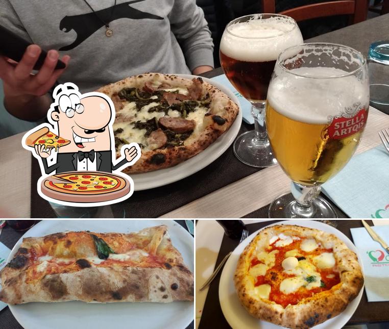 Scegli tra le molte varianti di pizza