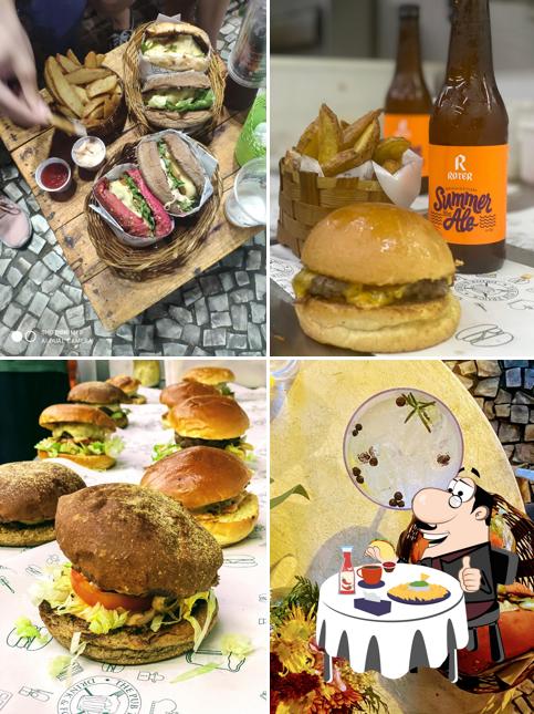 Os hambúrgueres do The Pub Truck irão satisfazer uma variedade de gostos