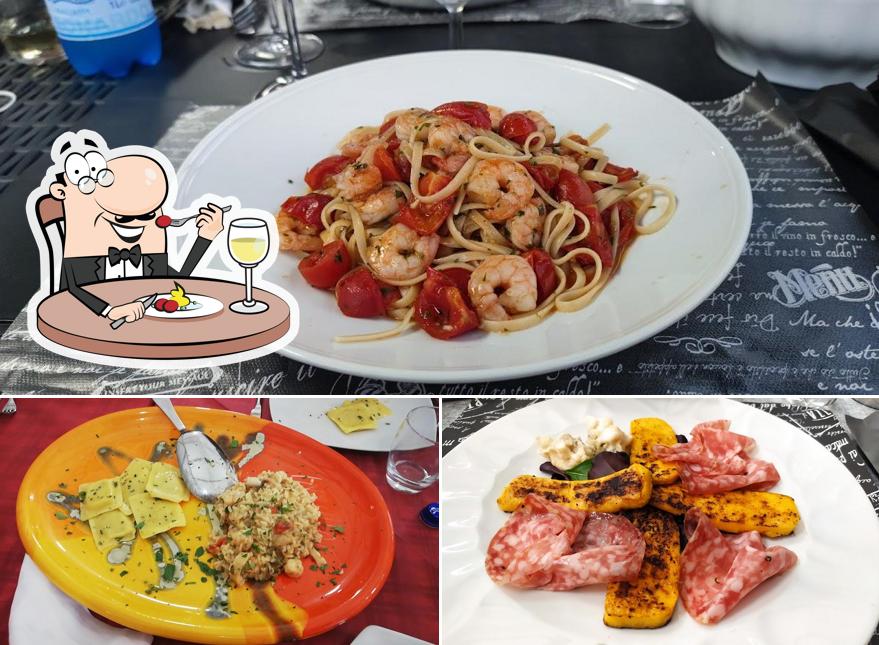 Platti al Trattoria Da Emy
