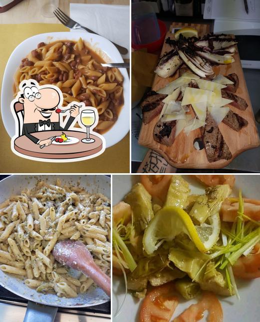 Platti al ristorante il trenino