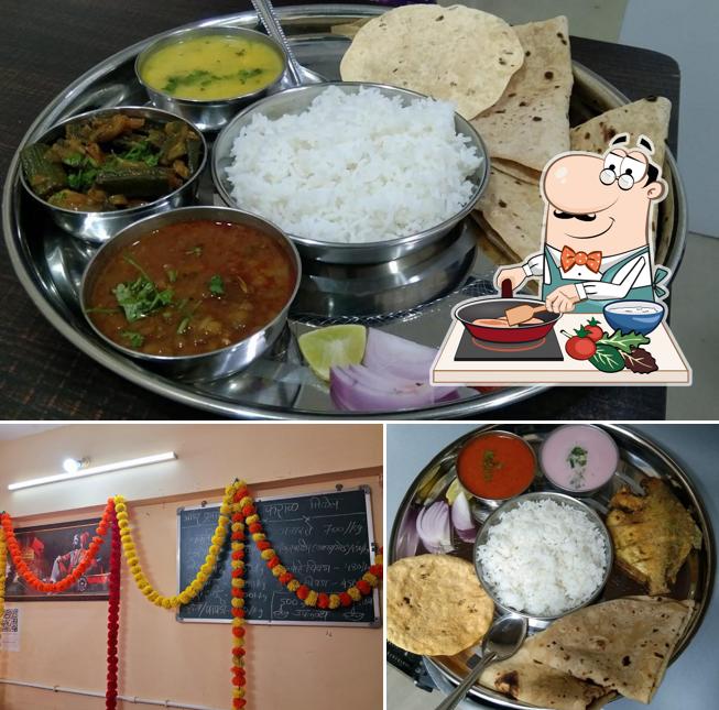 Chicken curry at 360 MARATHI THALI CENTER
