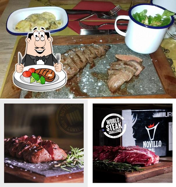 Prenditi i un pasto a base di carne a Bisteccheria non convenzionale