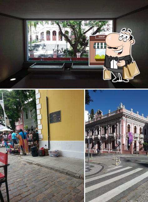 Desfrute da vista da área externa do Bob's Burger - Rua Trajano