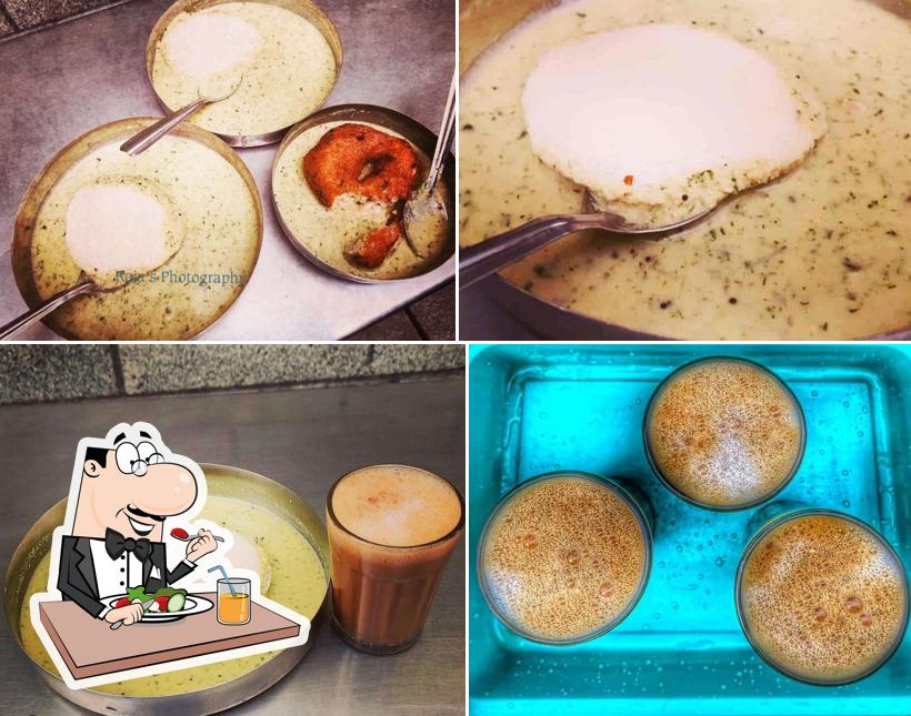 Food at Brahmins' Coffee Bar