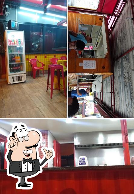 O interior do Triunfão Lanches