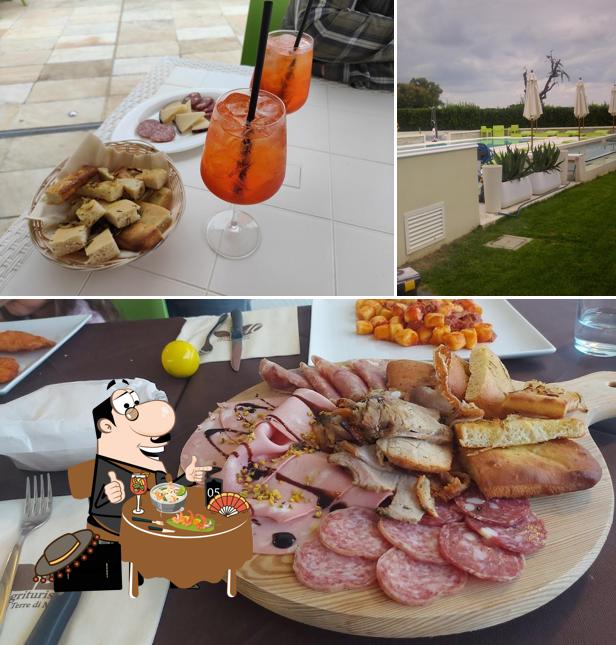 Tra le varie cose da Agriturismo Le Terre di Maluk si possono trovare la cibo e esterno