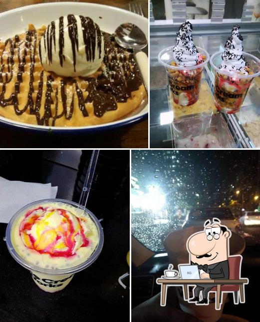 Check out how Ice Cream Works looks inside