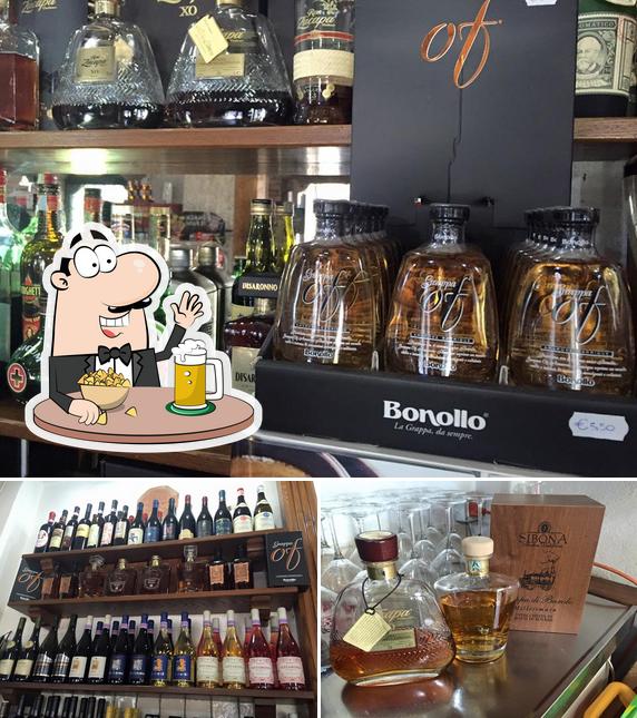 Puoi goderti un rinfrescante bicchiere di birra chiara o scura