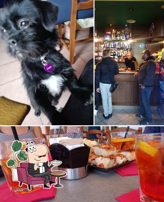 Dai un’occhiata alla foto che raffigura la interni e cibo di Caffé Inho