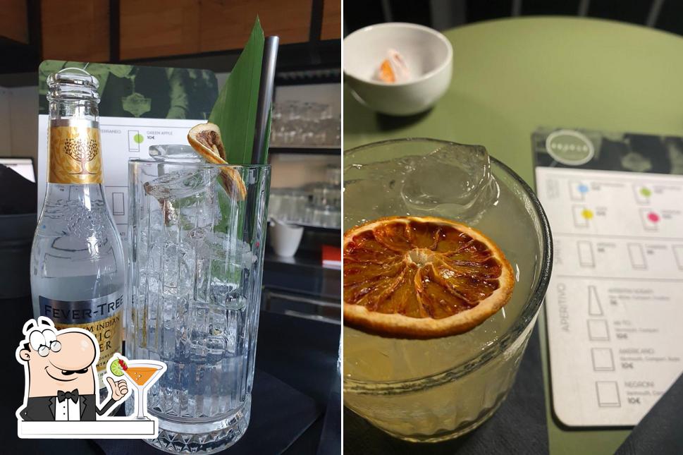 Prenditi un drink dal menu