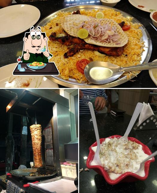 Food at Raidan restaurant