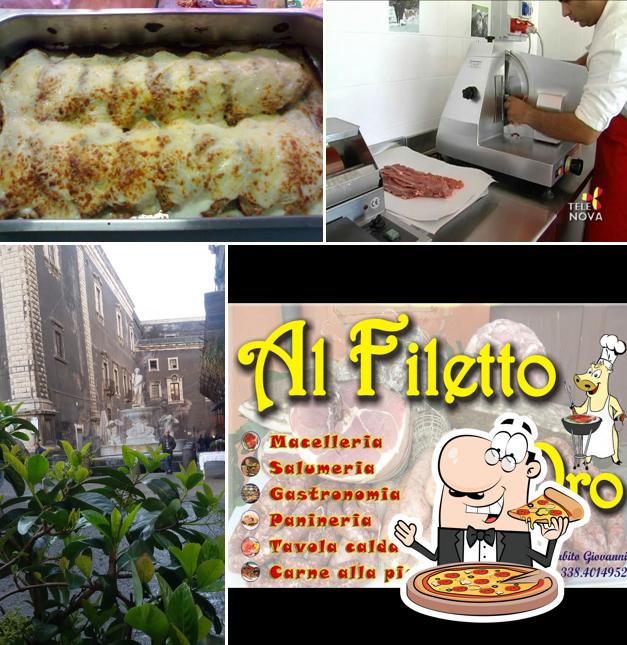 Scegli una pizza a Al Filetto D'Oro